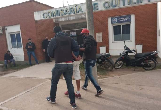 Chaco Resumen QUITILIPI UN DETENIDO SECUESTRO DE ROPAS